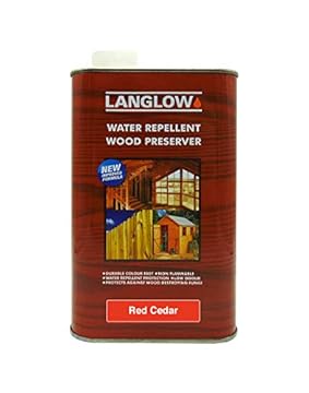 Palace Langlow Wood Preserver 1L, Red Cedar