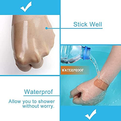 Tattoo Aftercare Bandage – Waterproof Tape for Skin Protection – Second Skin Bandage for Wound Healing – Transparent Tattoo Wrap– Sterile and Safe Clear Bandages Roll Tattoo Supplies — view 3