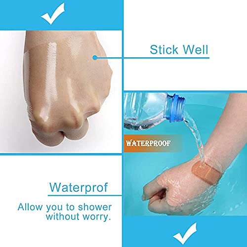 Tattoo Aftercare Bandage Roll Waterproof Transparent Film Second Skin Bandage For Tattoo Initial Healing And Skin Repair Adhesive Tattoo Supply Wrap (6 In X 1 Yd Roll) #TOP3