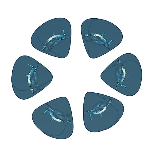 Blue Shark Lot de 12 médiators tendance et durables dans une boîte pour ukulélé guitare électrique basse - Les Beatles, Paul McCartney, John Lennon, RIngo Starr, George Harrison Blue Shark Lot de 12 médiators tendance et durables dans une boîte pour ukulélé guitare électrique basse – Image 3