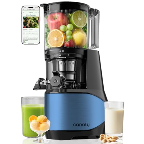 Canoly C09 Cold Press Juicer with 3-in-1 Strainers
