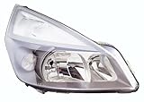 PROPOSTEONLINE Scheinwerfer für Renault Espace 2001-2009 Beifahrerseite H7-H3 Halogen vorbereitet für elektrische Einstellung 7701053980