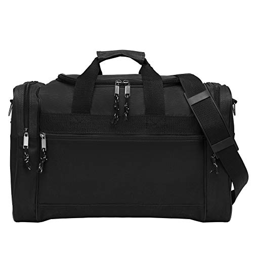 BuyAgain Duffle Bag, 17" Travel Carry On Sport Overnight Weekender Duffel Gym Bag with Adjustable Strap For Men Or Women - Image 6