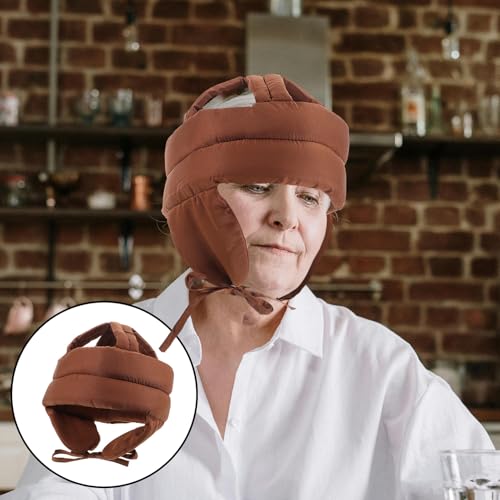 Sombrero protector anticaída para ancianos: casco de algodón ajustable contra golpes en el hogar 7