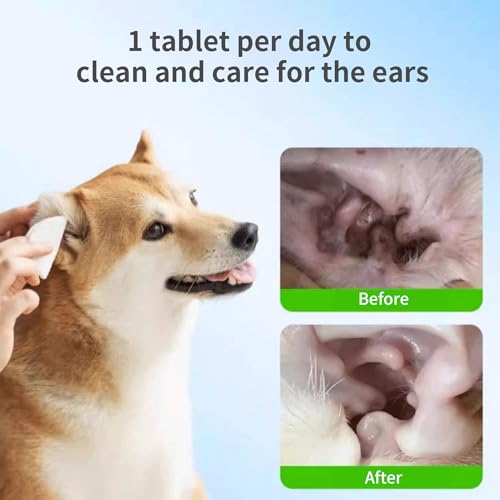 PCpetclear Dog Ear Wipes 200 Pcs, Non-Irritating, Gently Removes Wax, Debris & Stop Smelly, Itchy, Head Shaking - Image 4