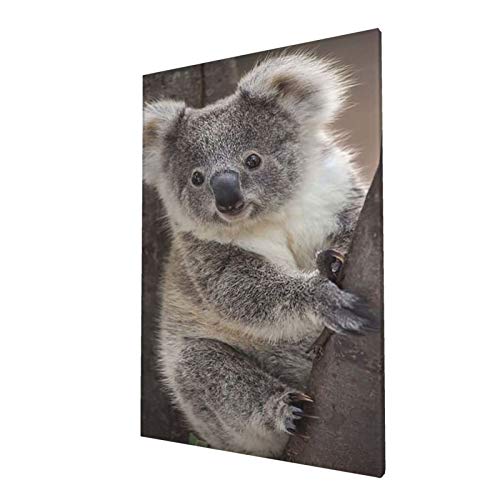 Jreergy Canvas Wall Art For Bedroom Baby Koala Bears Canvas Wall Art Print Artwork Wall Pictures For Living Room Home Decor 16x24inch