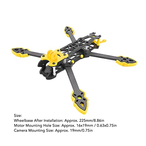 Quadro do Zangão do Quadrilátero RC FPV, Peso Leve Feito Precisamente da Instalação Fácil da Instala