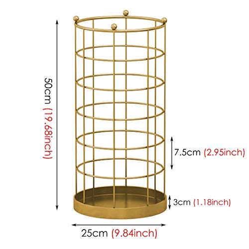 Porte-parapluies robuste pour ranger les cannes et éviter l'eau au sol