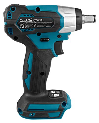 Makita DTW181ZJ Clé à choc Li Ion 18V machine seule dans MAKPAC 210 Nm 12 moteur brushless - vue 4