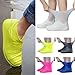 Waterproof Shoe Covers,Non-Slip Water Resistant Overshoes,Silicone Rubber Rain Shoe Cover,Reusable Rain Shoe Covers,Rain Shoe Covers for Outdoor Cycling Camping Fishing Travel
