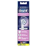 Oral-B Sensitive Clean Electric Toothbrush Heads 6 Pack Gentle Teeth Cleaning Ultra Thin Bristles Toothbrush Attachment for Oral-B Toothbrushes