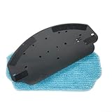 Kit con staffa e cuscinetto per robot aspirapolvere, adatto per Conga M10/per UMMUND BR151/SHELIKI BR151/BR153/BR154, supporto di ricambio per mocio con 1 o 2 stracci (1 staffa per mocio + 1 straccio)