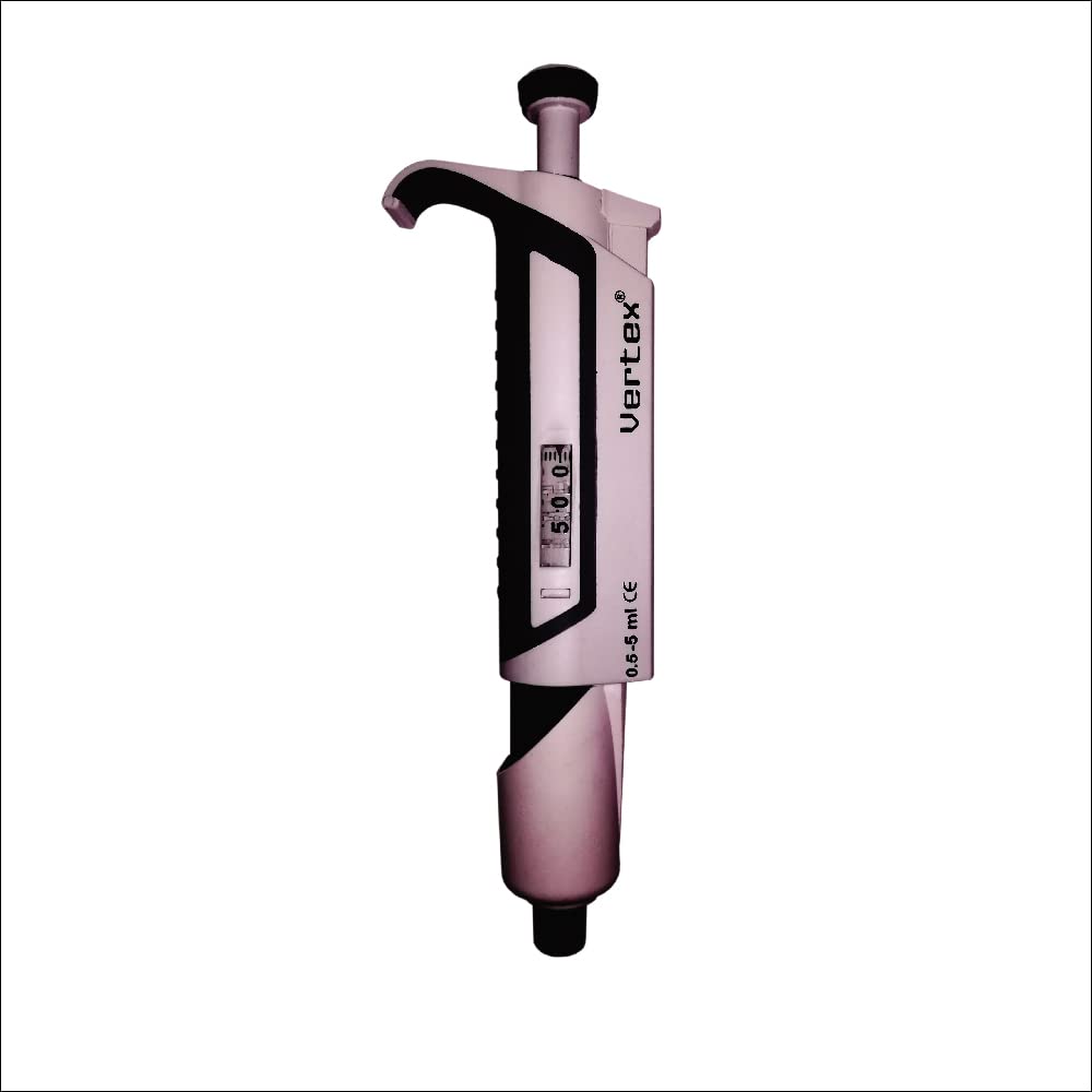 Vertex Micropipette Fully Autoclavable Single Channel Variable Volume 500-5000 ul (0.5-5 ml) (B09VT7RX56) Amazon Price History, Amazon Price Tracker