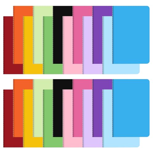 Cahier A6 KICHOUSE de 20 pièces à lignes pour notes de bureau