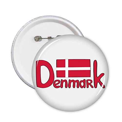 Drapeau Danemark badge pour vêtements le cadeau idéal pour vos proches
