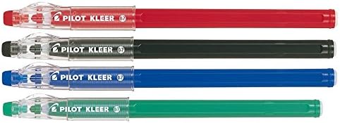 PilotKleer 10129 Erasable Pen 0.7mm Tip Assorted Colours