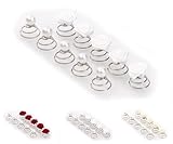 5 x Rosen Curlies | 5 x Perlen Curlies