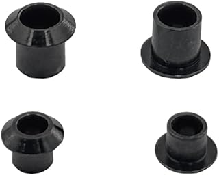 4PCS RC Boat Aluminum Alloy Water Cooling Tube Sleeve Cover Water Tube Case for RC Boat DIY Model Ship Water Cooling Part (Black)