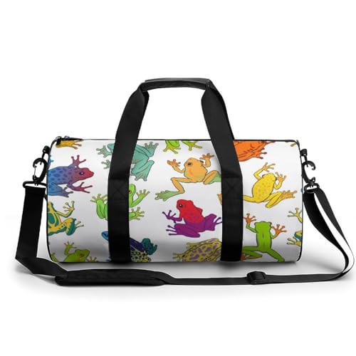 Sac de gym grenouille colorée pour ne plus jamais manquer de place