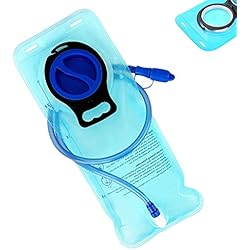 Dispensador De Agua Para Beber HXHWKEN Vejiga de hidratación 2L Bolsa de Hidratación Sistema a Prueba de Fugas Bolsa de Agua Portátil para Mochilas para Senderismo Ciclismo Acampar Correr