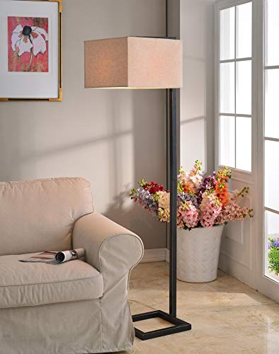 Kenroy Home Casual Floor Lamp,64 Inch Height, 15 Inch Width,17.5 Inch Ext. With Oil Rubbed Bronze Finish #TOP6