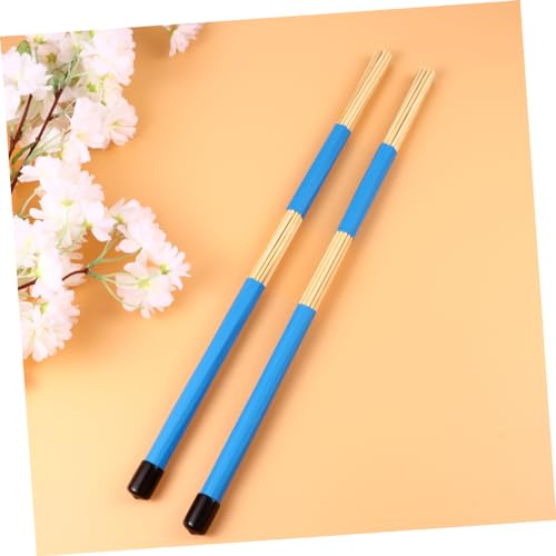 Sosoport 1 Par de Baquetas de Madera para Jazz con Mango Retráctil para Percusión Acústica, Mango Cómodo para Música Jazz y Folklórica miniatura 2