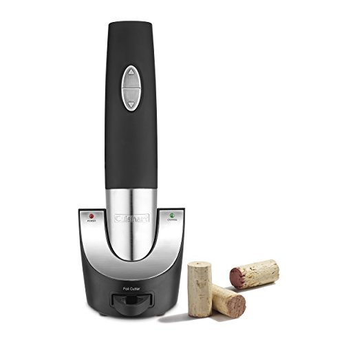 Comparison: Best Electric Rechargeable Wine Opener 4 Cuisinart Vacuum Sealer Cordless Wine Opener, One Size, Black