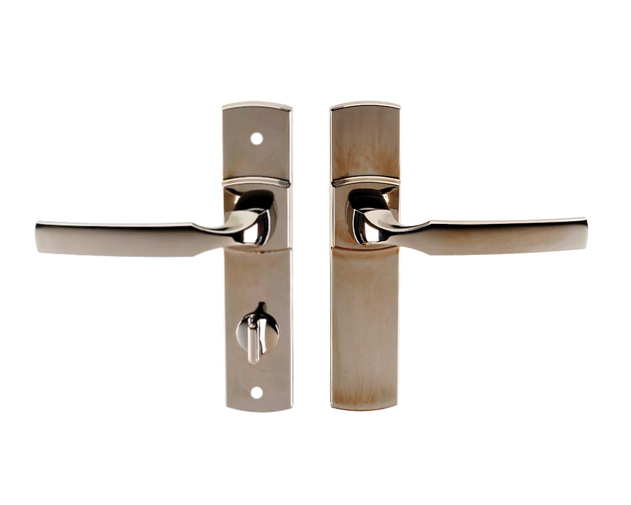 Poignée de porte WC entraxe 165 mm pour rénover votre salle de bain