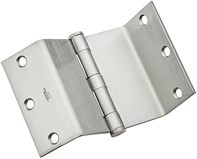 National Hardware N236-021 DPBF248 Swing Clear Hinge in Satin Chrome,3-1/2 Inch