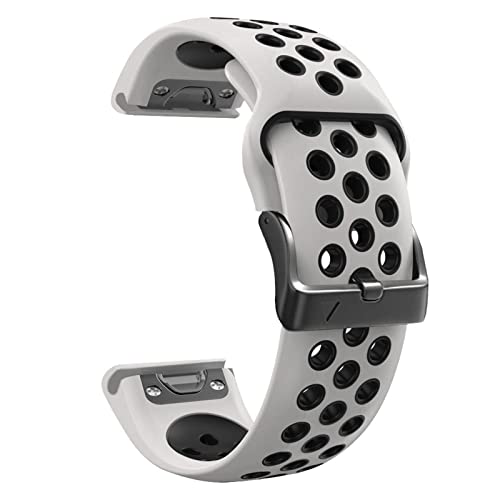 Correa de silicona Garmin Fenix 5X y 3HR para deportes de aventura y uso diario agata