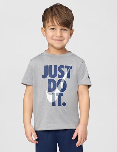 Image of Nike Boys' Dri-FIT Just Do It T-Shirt and Mesh Shorts 2-Piece Outfit Set