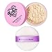 Kimchi Chic Beauty Puff Puff Pass Set and Bake Setting Powder for Makeup, Extra Fluffy Loose Face Powder Poof, Soft Natural Face Makeup for Uneven Skin Tone, 02 Banana