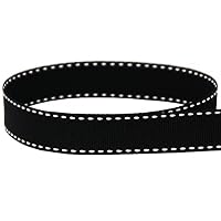 Amazon.co.jp: 米国製 3/8インチ ブラック&ホワイト シングル