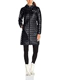 Columbia Women's Flash Forward Long Down Jacket, Black, Small