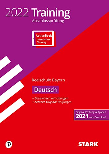 Preisvergleich Produktbild STARK Training Abschlussprüfung Realschule 2022 - Deutsch - Bayern