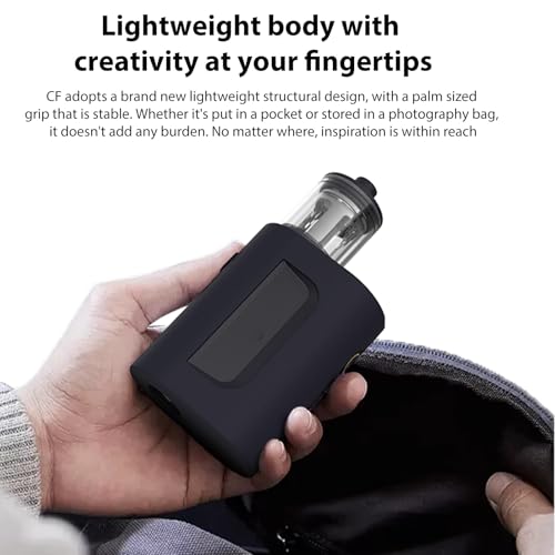 Máquina de humo portátil Andoer de 30 W con control remoto, 5 niveles de densidad de humo para fotografía, transmisiones en vivo, bodas y actuaciones en escenario, ligera con sensor de inclinación miniatura 7