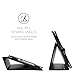 Snugg Apple iPad Air 2 Case - Leather Smart Cover Case with Kick Stand (Black)