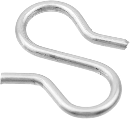 Vista 33 de T Tulead 40 piezas de mini ganchos ligeros S ganchos de hierro para colgar joyas de 1 x 0.7 pulgadas