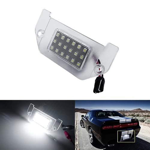 Luz LED de matrícula para Dodge con iluminación blanca de alta visibilidad 6