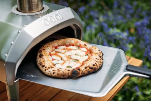 Ooni 12” (30 cm) Pizzaheber aus Aluminium – Leichter Pizzaschieber zum Einschießen und Herausnehmen von Pizza, kompatibel Pizzaöfen