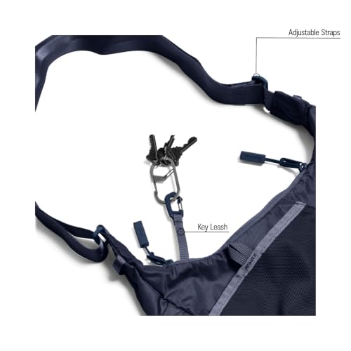 Image of Baboon to the Moon Crescent Crossbody Travel Sling Bag
