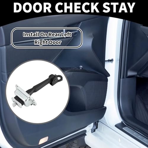 Limiteur porte Skoda Fabia qui claque solution bras de retenue arriere 6Y0839249G - 4