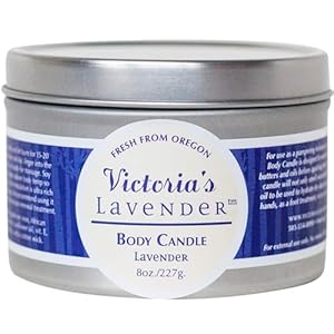 Vanilla Lavender Massage Oil Candle...