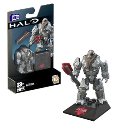 MEGA Halo Juguete de Construcción Colección de Héroes Hero Gris para niños de 8 años en adelante | Ya disponible en tu tienda friki favorita! En mundofriki.es!