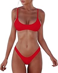 Bikini Set Dark Red