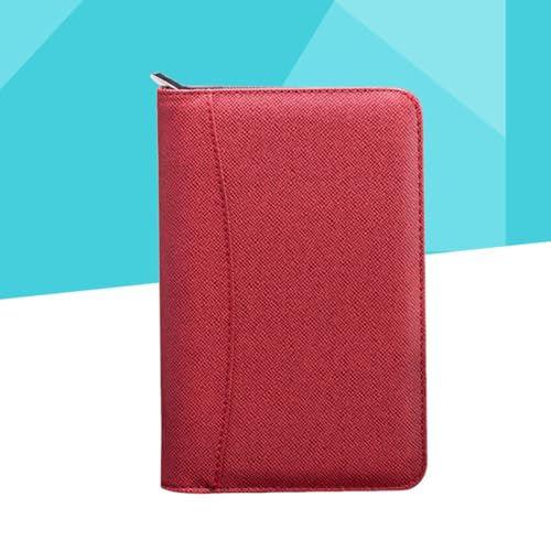 Libreta organizadora A6 con calculadora y cremallera 3