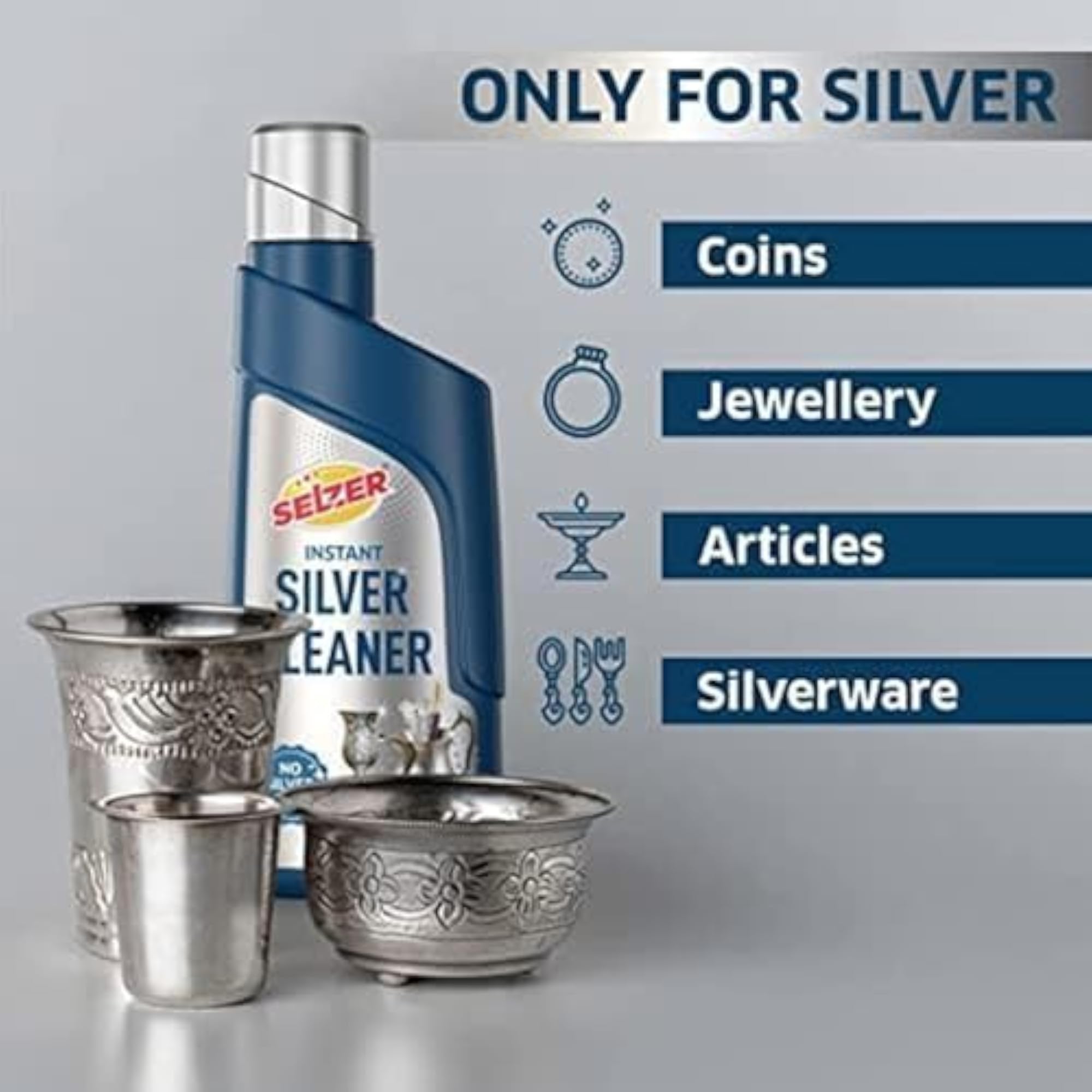 Silver Dip Cleaner Liquid, 250ml