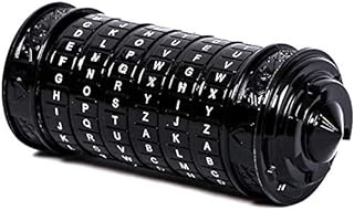 Cryptex Da Vinci Code Mini Cryptex Lock Puzzle Boxes with Hidden Compartments Anniversary Valentine's Day Romantic Birthday Gifts for Her Gifts for Girlfriend Box for Men