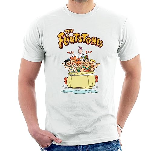 T-shirt The Flintstones & Rubbles Cavemobile Trip All+Every ravissez les fans de nostalgie