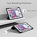 Divufus Case for iPad Air 11-inch M3 (2025) / M2 (2024), Air 5th Generation (2022) / 4th Generation (2020) 10.9 inch, Auto Sleep/Wake Smart Cover Soft TPU Back Case with Pencil Holder, Black